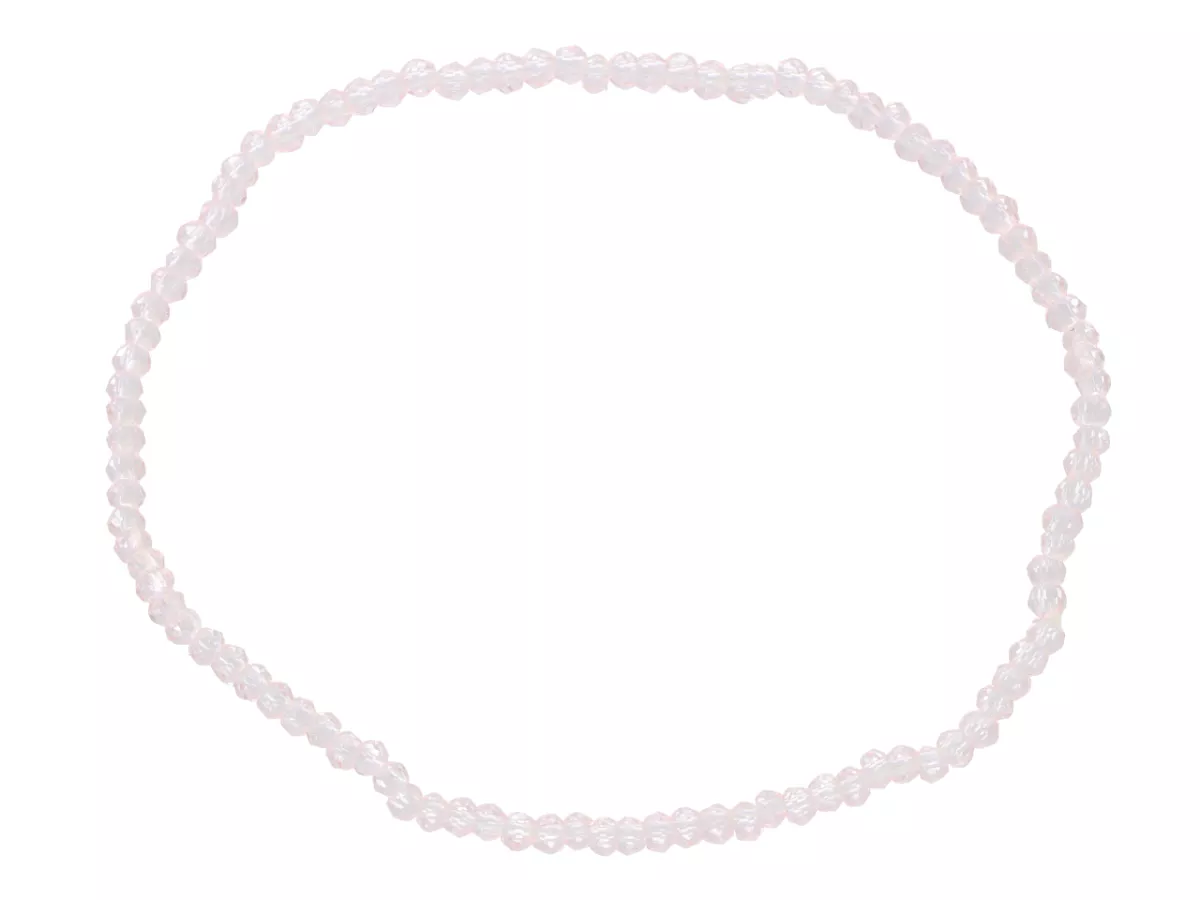 R3F87 BRANSOLETKA KRYSZTAŁKI 2,5 mm NA GUMCE