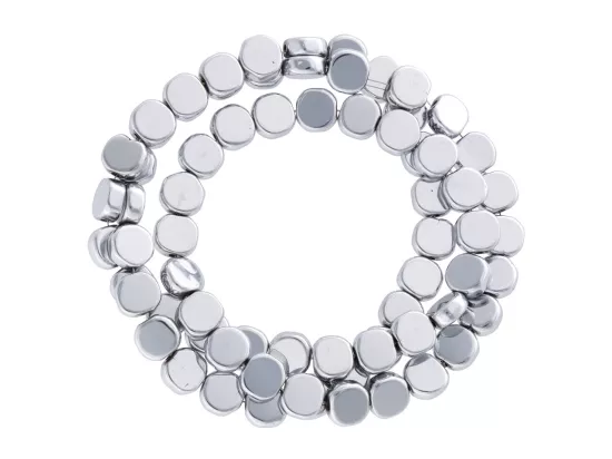 K7B81 HEMATYT ELEMENTY 6/5,5 mm - 1 SZNUR