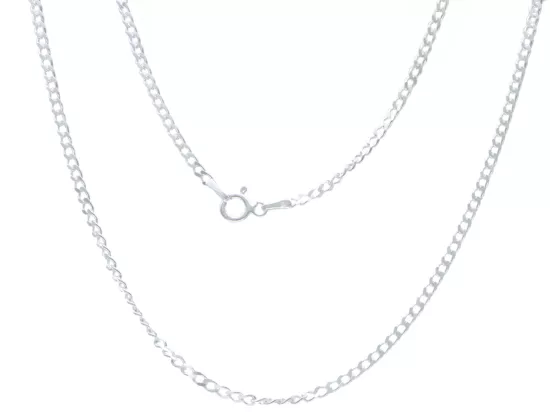 P3I64 ŁAŃCUSZEK PANCERKA 45 cm SREBRO 925