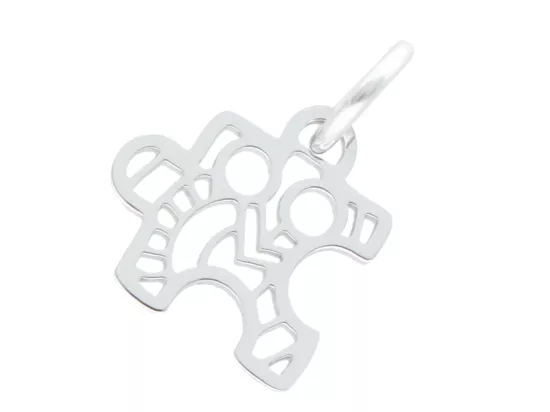 P5S02 ZAWIESZKA OZDOBNA ZE STALI CHIRURGICZNEJ - 1 SZTUKA