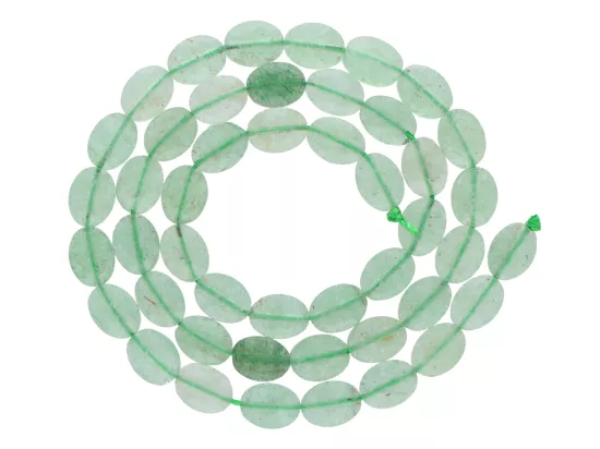 K7P76 AWENTURYN OWAL FASETOWANY 6/8 mm - 1 SZNUR