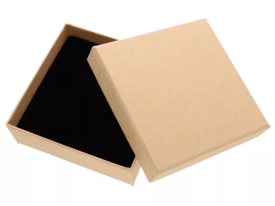 O1H59AH PUDEŁKO EKO NA BIŻUTERIĘ 9/9 cm 12 SZTUK - HURT