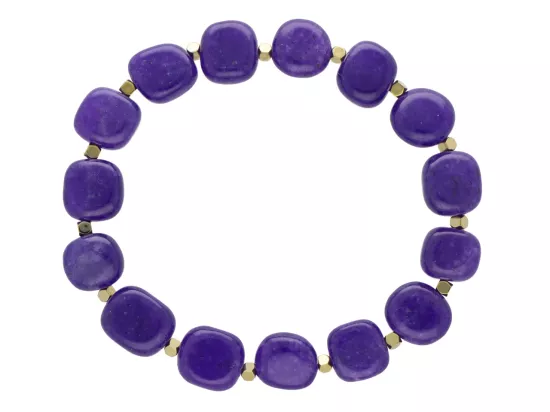 R5D70 BRANSOLETKA AGAT I HEMATYT