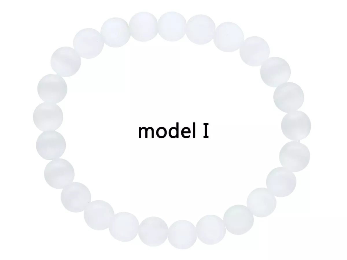 R4I01 BRANSOLETKA KOCIE OKO KULE 8 mm