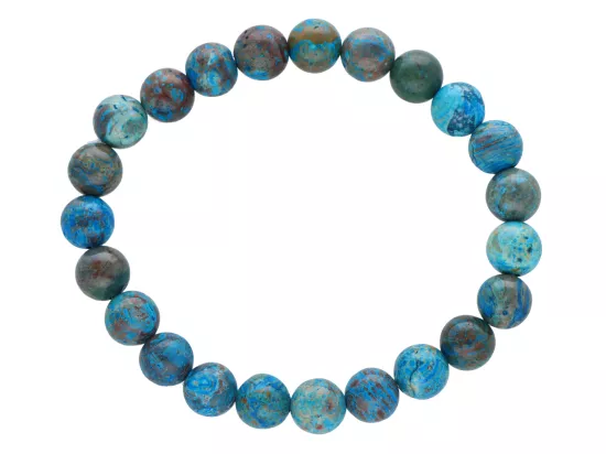 R4B37 BRANSOLETKA TURKUS AFRYKAŃSKI KULE 8,5 mm
