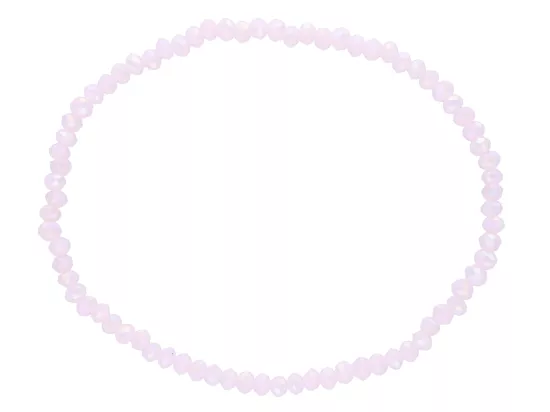 R3S52 BRANSOLETKA KRYSZTAŁKI 3 mm NA GUMCE