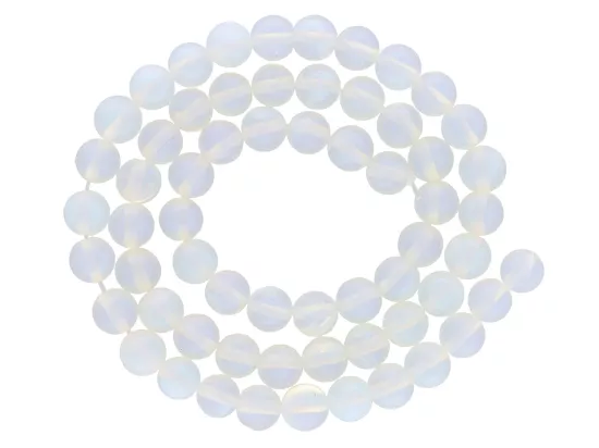 K6N44 OPAL KULE 6 mm - 1 SZNUR