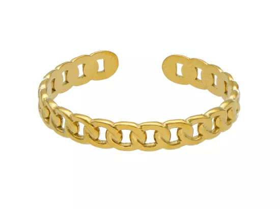 R3Z46 PIERŚCIONEK ZE STALI CHIRURGICZNEJ - 1 SZTUKA