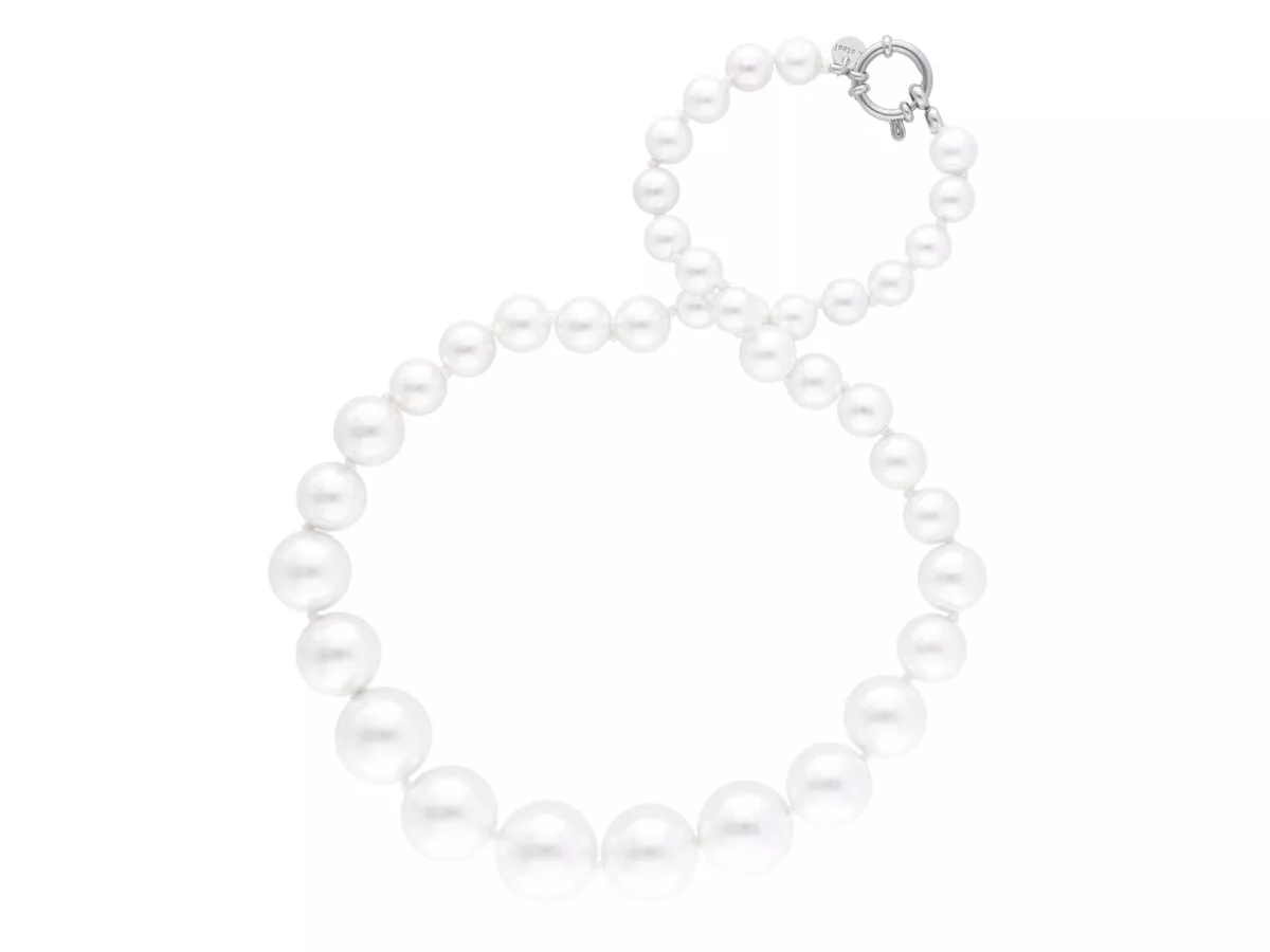 N3E38 NASZYJNIK PERŁA MAJORKA