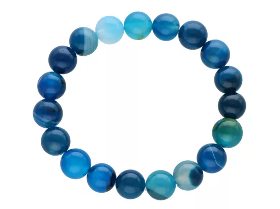 R4H80 BRANSOLETKA AGAT KULE 10,5 mm