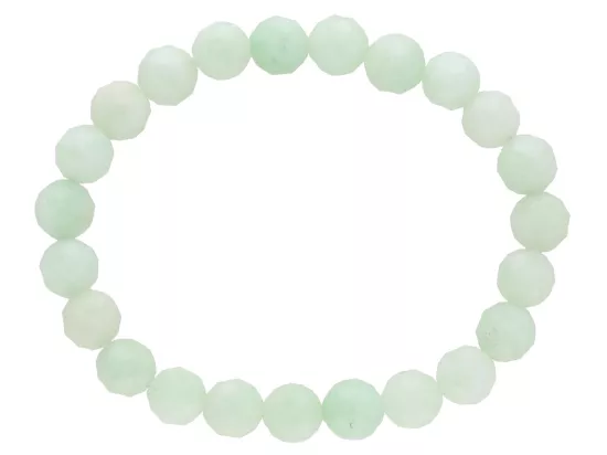 R5G55 BRANSOLETKA JADEIT KULE FASETOWANE 8 mm