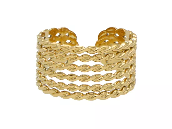 R3Z64 PIERŚCIONEK ZE STALI CHIRURGICZNEJ - 1 SZTUKA