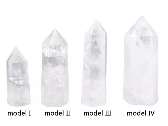 K7K67 NATURALNY KRYSZTAŁ GÓRSKI SZLIFOWANY OBELISK