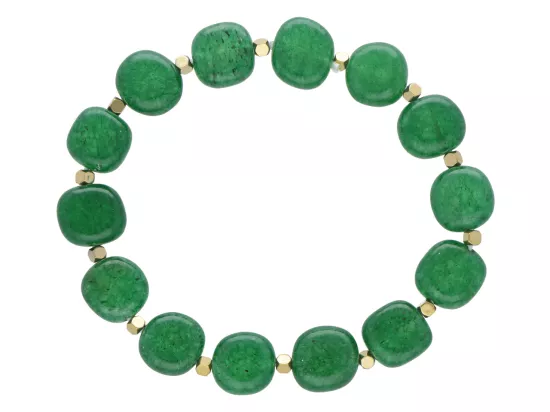 R5D74 BRANSOLETKA AGAT I HEMATYT