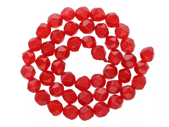 K7F66 AGAT KULE FASETOWANE 8 mm - 1 SZNUR