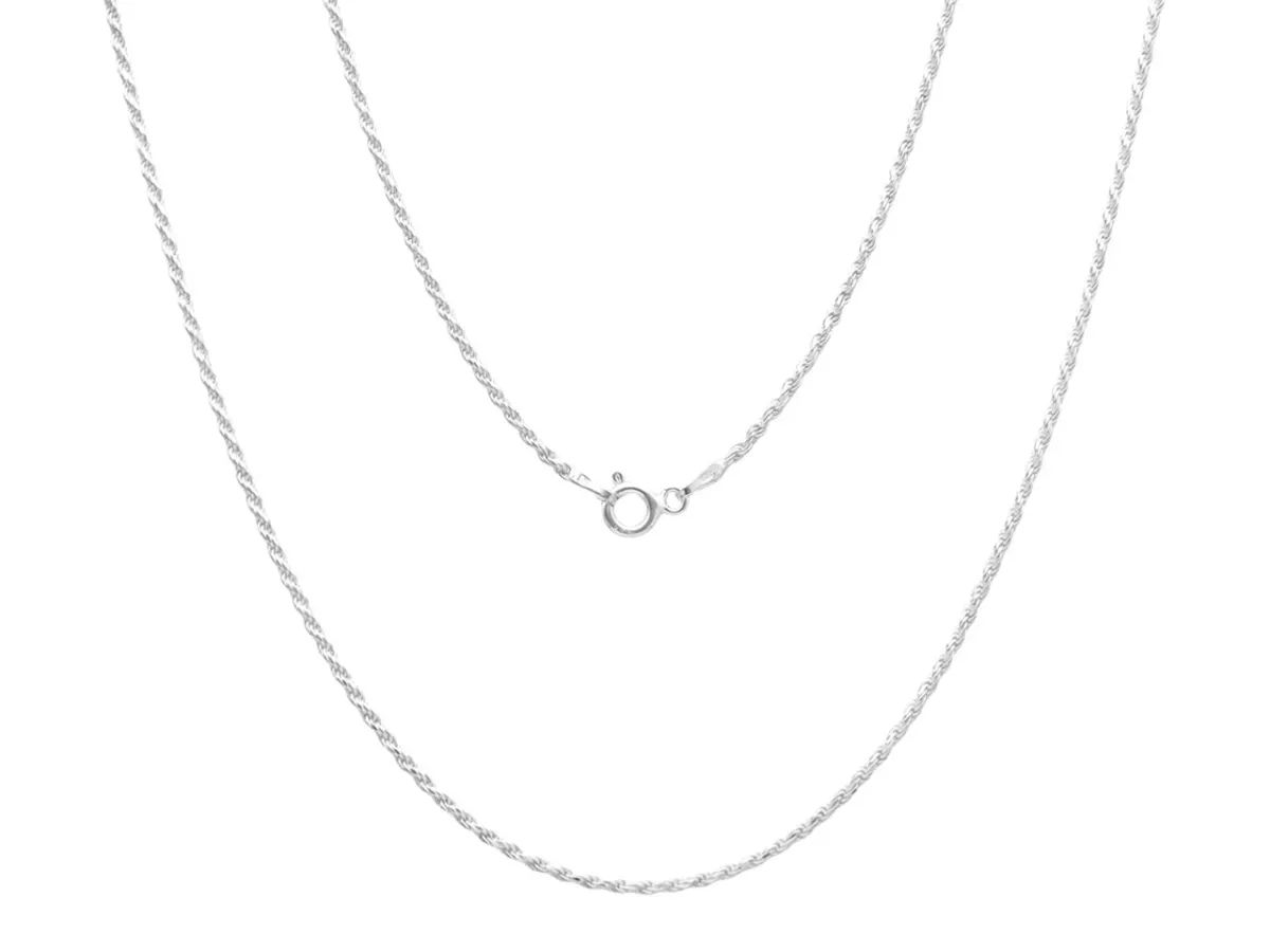 P3K39 ŁAŃCUSZEK CORDA 55 cm SREBRO 925