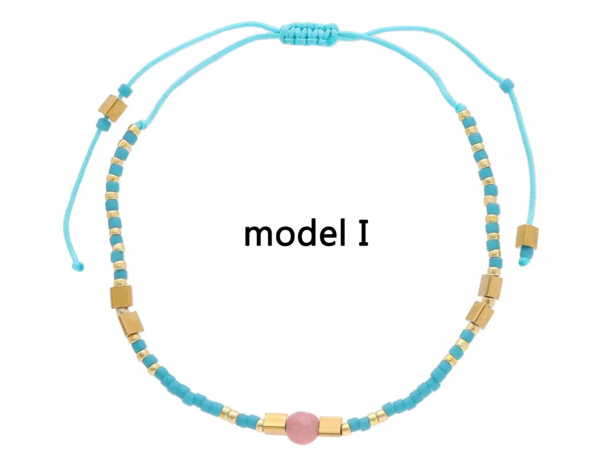 R4S91 BRANSOLETKA SHAMBALLA KRYSZTAŁKI HEMATYT JADEIT