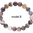 R4B57 BRANSOLETKA AGAT BOTSWANA KULE 10 mm