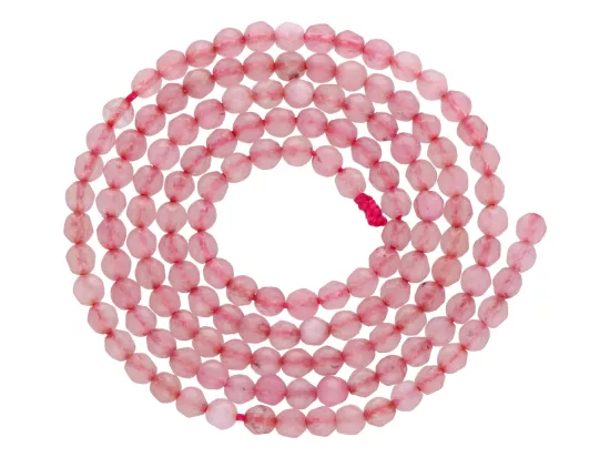 K6O90 JADEIT KULE FASETOWANE 2,5 mm 1 SZNUR