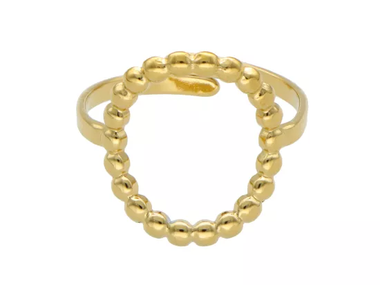 R3X44 PIERŚCIONEK ZE STALI CHIRURGICZNEJ - 1 SZTUKA