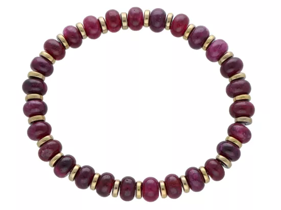 R5C60 BRANSOLETKA JADEIT I HEMATYT