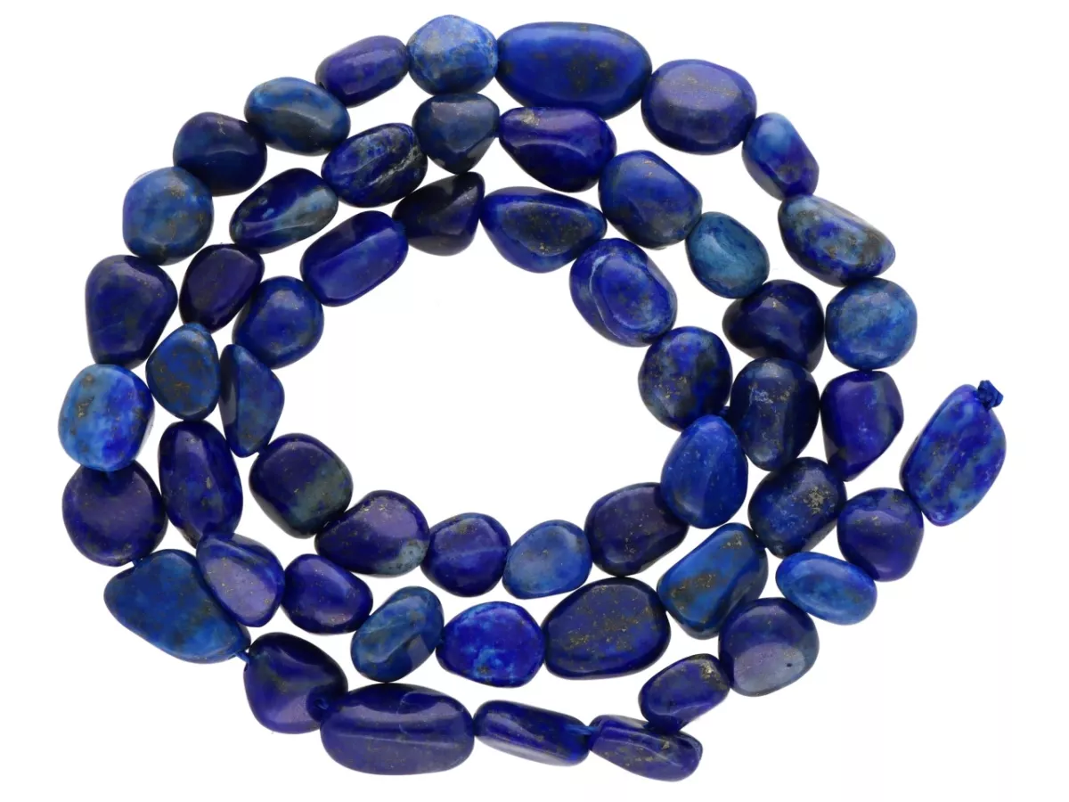 K7M38 LAPIS LAZULI BRYŁKI - 1 SZNUR