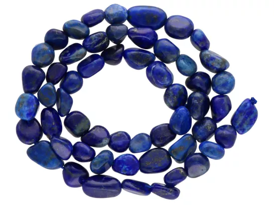 K7M38 LAPIS LAZULI BRYŁKI - 1 SZNUR