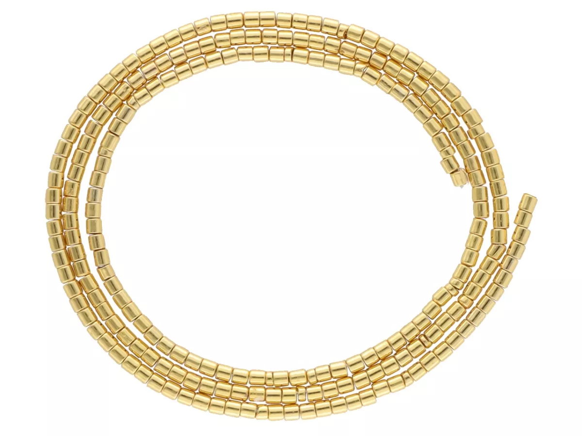 K7F38 HEMATYT WAŁKI 1,8/1,8 mm - 1 SZNUR