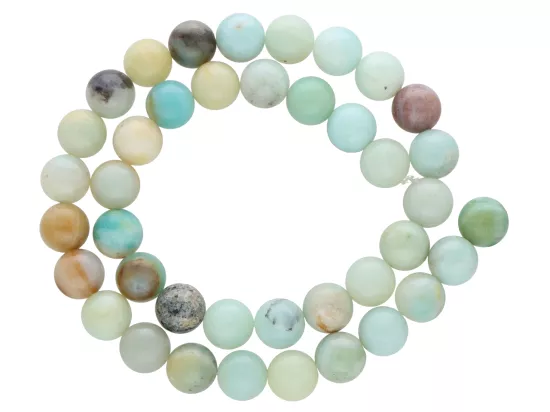 K5X34 AMAZONIT KULE 10 mm - 1 SZNUR
