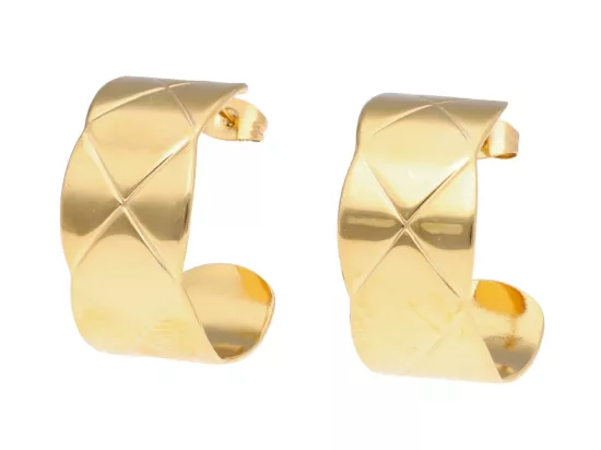 U1X65 KOLCZYKI STAL CHIRURGICZNA 1 PARA