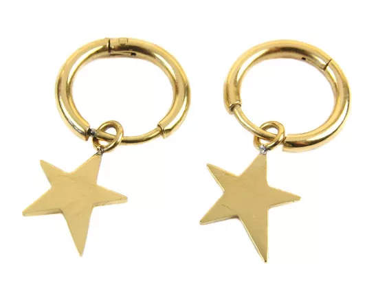 U1O70 KOLCZYKI STAL CHIRURGICZNA 1 PARA