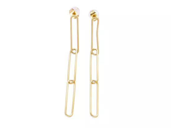 U1P16 KOLCZYKI STAL CHIRURGICZNA 1 PARA