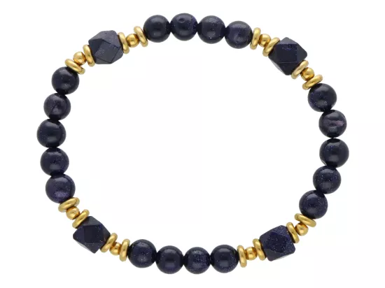 R5E50 BRANSOLETKA NOC KAIRU I STAL CHIRURGICZNA