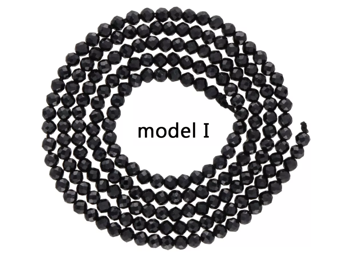 K6W14 SPINEL KULE FASETOWANE 2 mm - 1 SZNUR