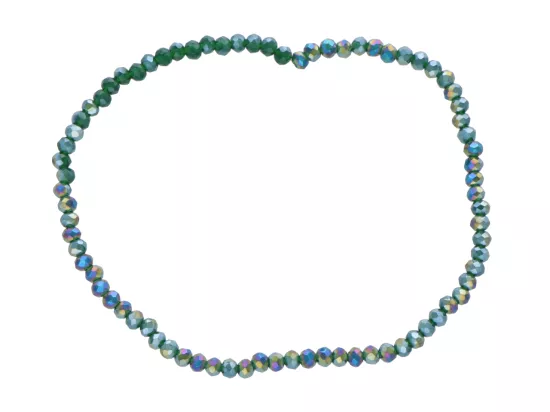 R3F93 BRANSOLETKA KRYSZTAŁKI 2,5 mm NA GUMCE