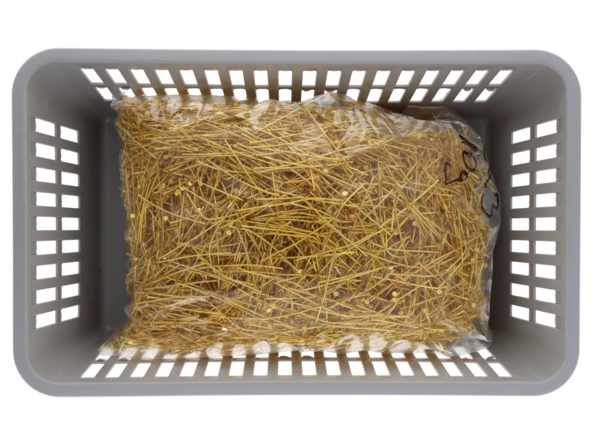 W398 SZPILKI GWOŹDZIE 38 mm 1 KILOGRAM - WYPRZEDAŻ