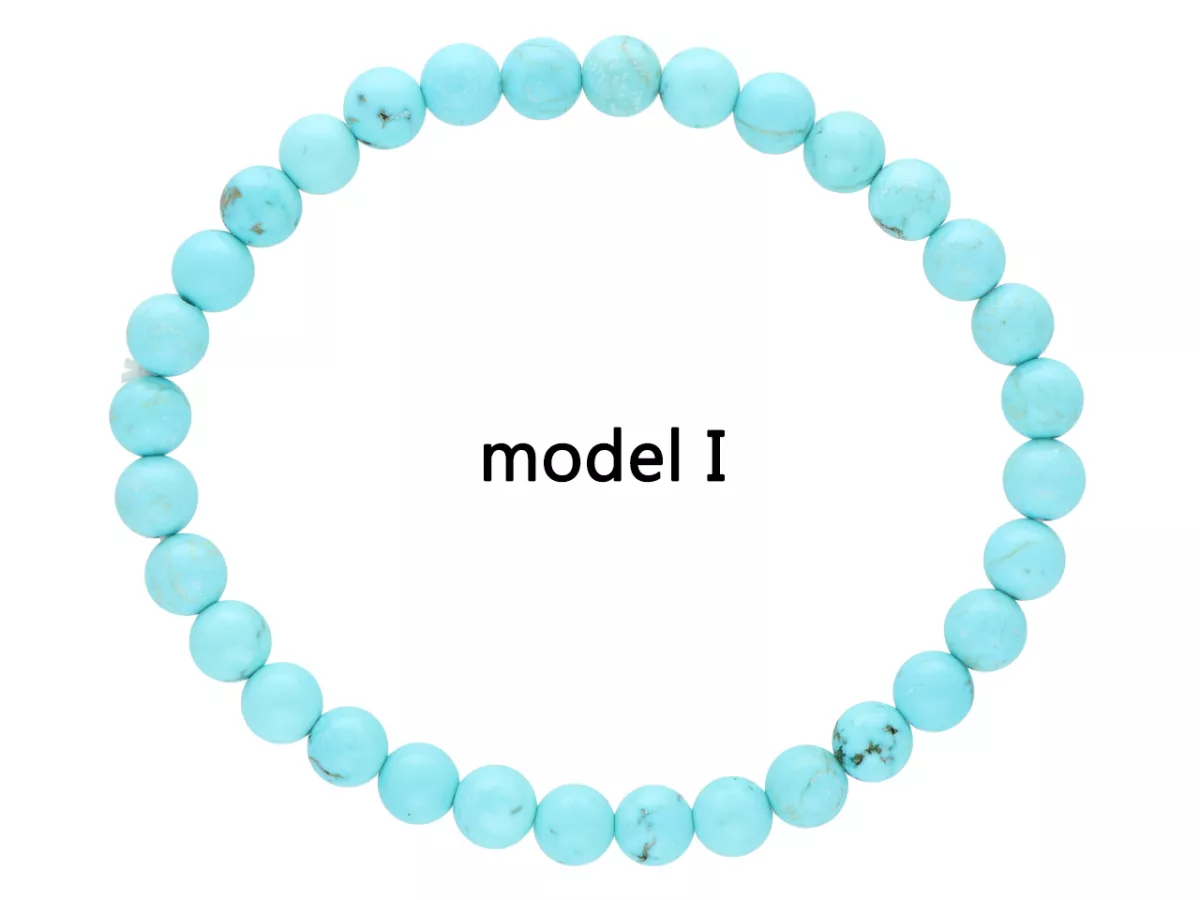 R3T90 BRANSOLETKA TURKUS KULE 6 mm