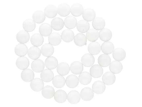 K5Y53 KAMIEŃ MUSZLAN KULE 8,5 mm 1 SZNUR