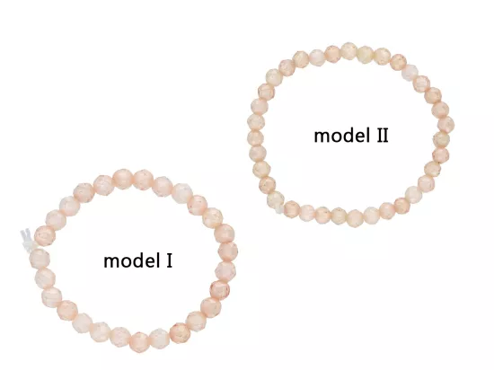 R3B72 PIERŚCIONEK CYRKONIA SZKLANA KULE FASETOWANE 2 mm