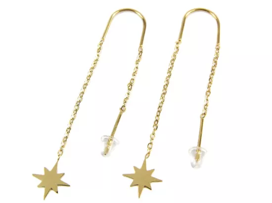 U1O94 KOLCZYKI STAL CHIRURGICZNA 1 PARA