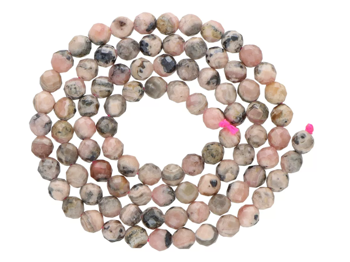 K7A36 RODONIT KULE FASETOWANE 4,5 mm - 1 SZNUR