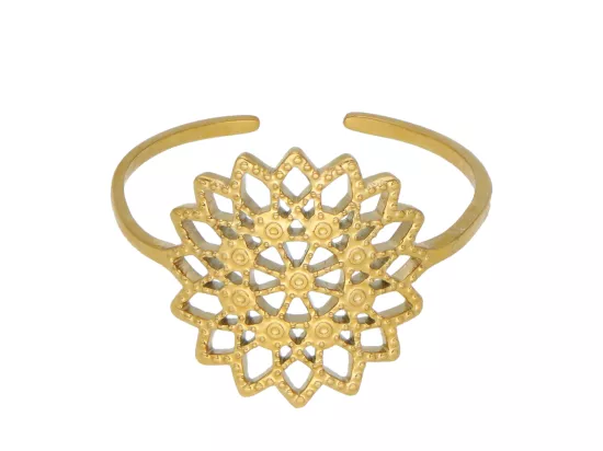 R3H28 PIERŚCIONEK ZE STALI CHIRURGICZNEJ - 1 SZTUKA