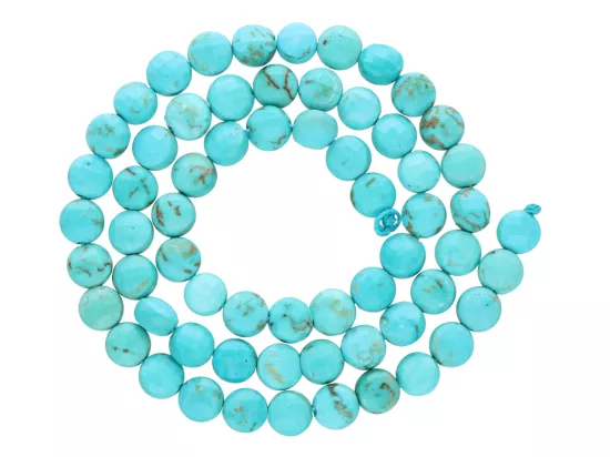 K7A76 TURKUS DYSK FASETOWANY 6 mm - 1 SZNUR