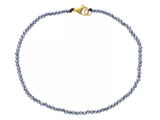 R3B33A BRANSOLETKA TERAHERTZ KULE FASETOWANE 2 mm