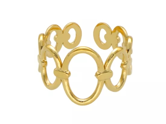 R3X27 PIERŚCIONEK ZE STALI CHIRURGICZNEJ - 1 SZTUKA