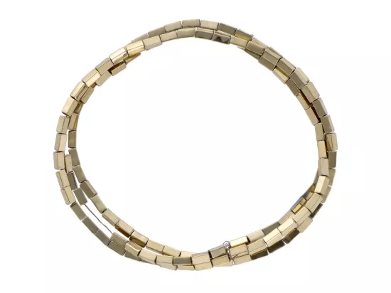 K6S91 HEMATYT PROSTOKĄTY 1,5/3 mm - 1 SZNUR