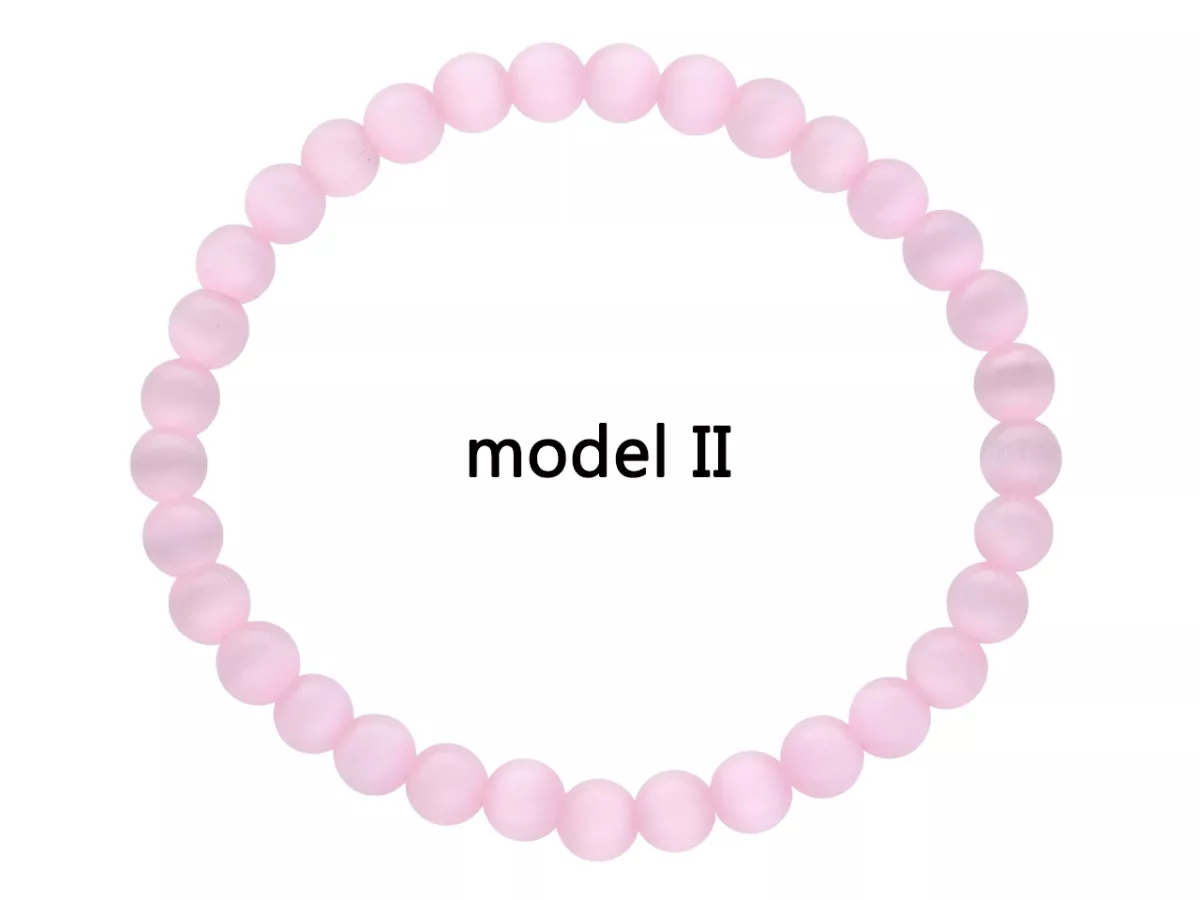 R4I15 BRANSOLETKA KOCIE OKO KULE 6 mm