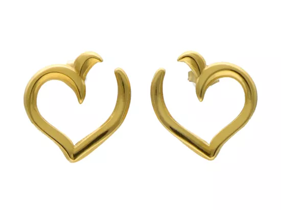 U1P08 KOLCZYKI STAL CHIRURGICZNA 1 PARA