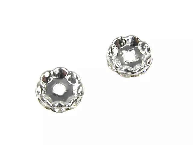 P4N58 PRZEKŁADKI Z CYRKONIAMI 10 mm - 2 SZTUKI