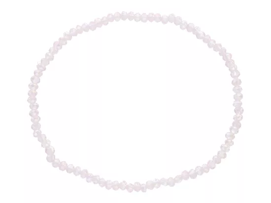 R3U14 BRANSOLETKA KRYSZTAŁKI 2,5 mm NA GUMCE